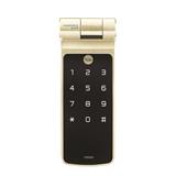 YALE DEADBOLT FINGERPRINT DIGITAL DOOR LOCK YDD424 CHAMPAGNE GOLD