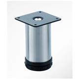 AVIO STAINLESS STEEL ADJUSTABLE FURNITURE LEG PVC GLIDE H100MM D50MM