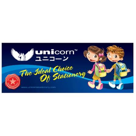 UNICORN SIGNAGE MALE STICKER USS-805 BLUE/WHITE STICKER