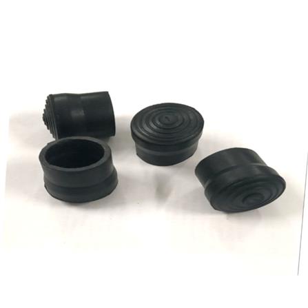 AVIO ROUND FLOOR STOPPER HOLLOW COVER CAP 2" 4PCS EACH BLACK