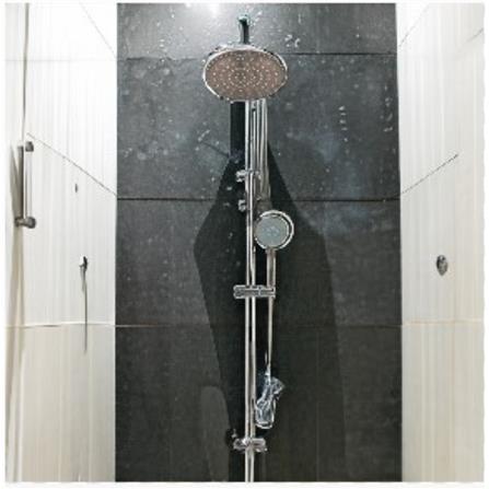 RAIN SHOWER BATHROOM RASLAND STAINLESS STEEL