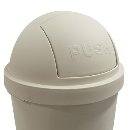 ROUND DUSTBIN UNI-WARE 35L BEIGE