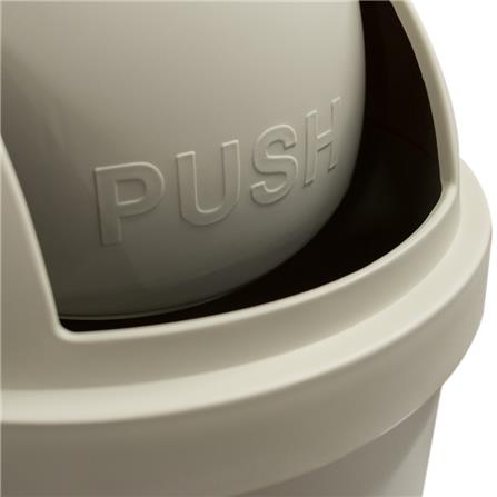 ROUND DUSTBIN UNI-WARE 35L BEIGE