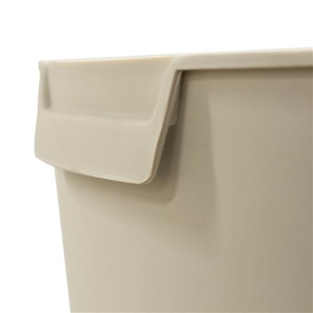 ROUND DUSTBIN UNI-WARE 35L BEIGE