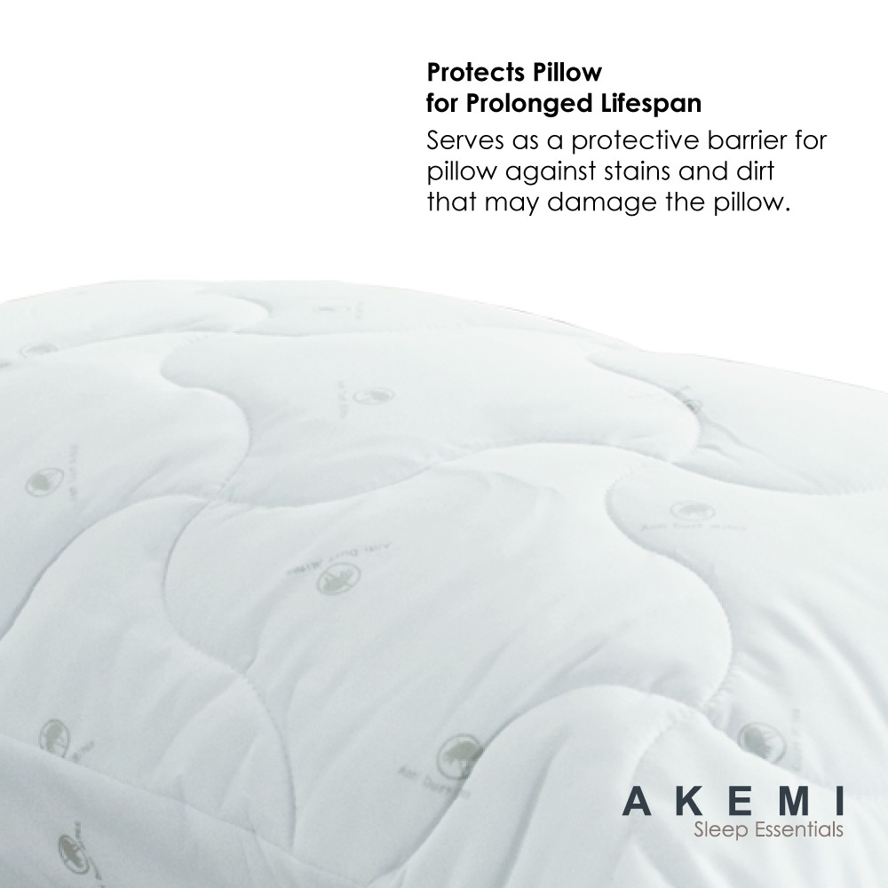 AKEMI PILLOW PROTECTOR SLEEP ESSENTIAL 48X74CM WHITE