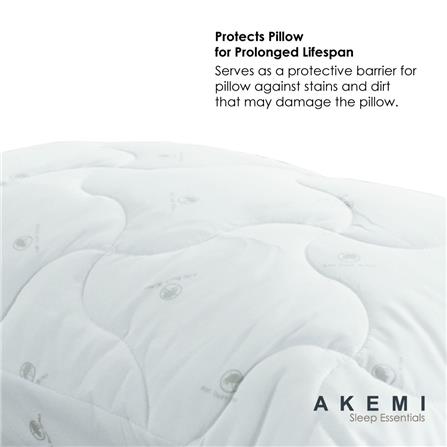 AKEMI PILLOW PROTECTOR SLEEP ESSENTIAL 48X74CM WHITE