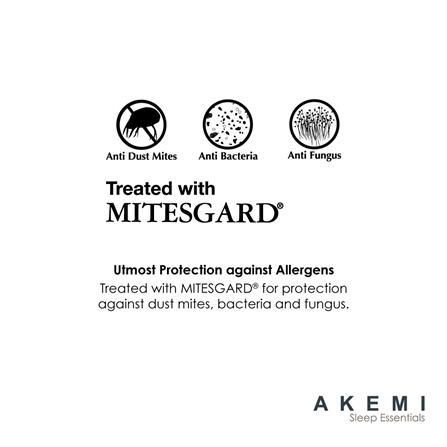 AKEMI PILLOW PROTECTOR SLEEP ESSENTIAL 48X74CM WHITE