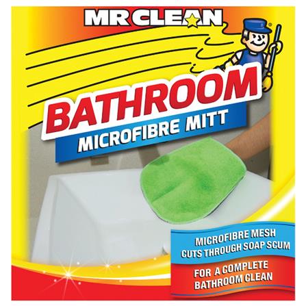 MR CLEAN MICROFIBRE BATHROOM MITT ABMH005