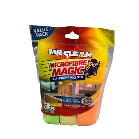MR CLEAN MICROFIBRE CLOTH 30CMX30CM ABMH006