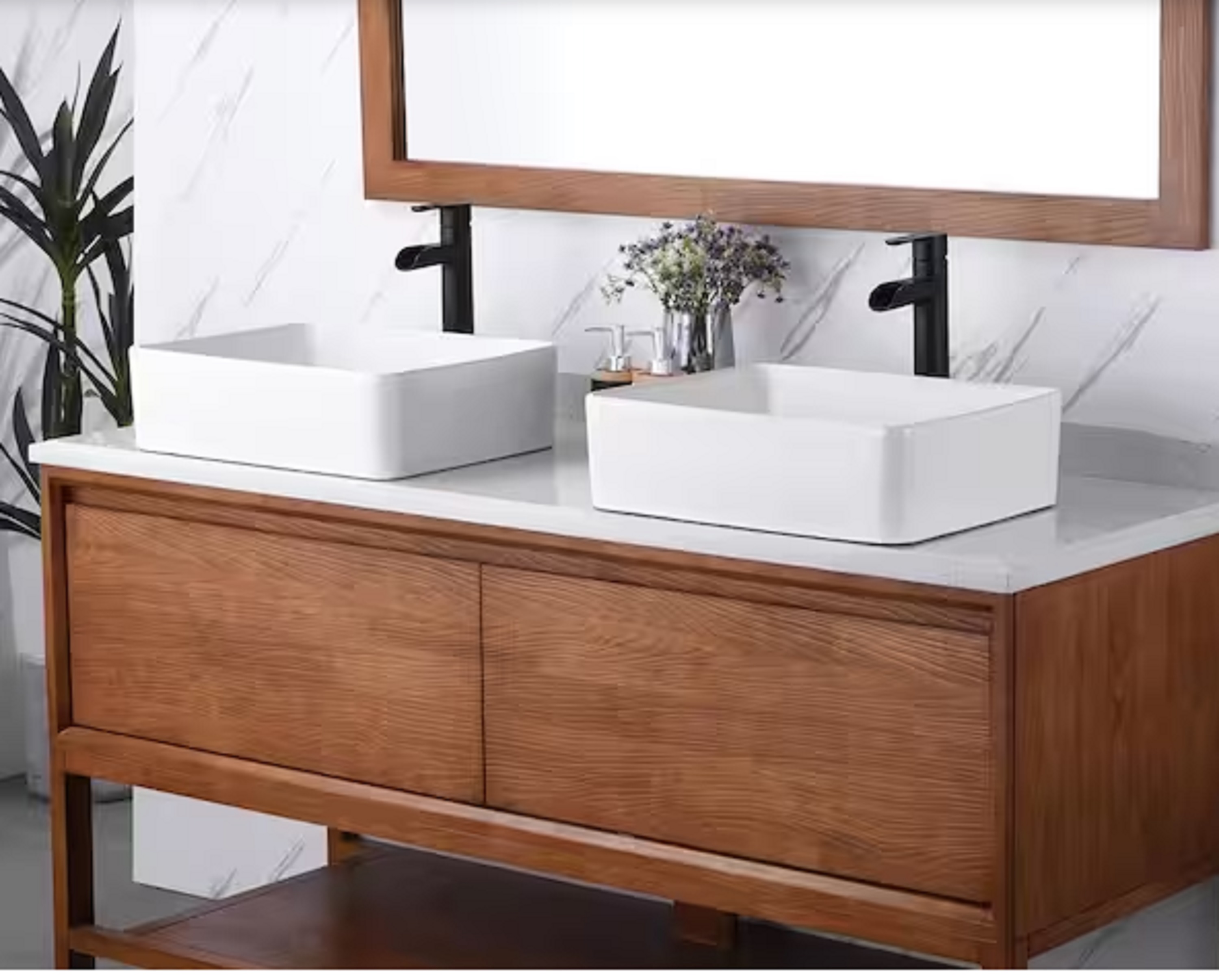 MODERN DEPOT ABOVE COUNTER WASHBASIN E-0003 WHITE