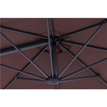 HOMEPRO SPRING UMBRELLA FOR OUTDOOR AND GARDEN L YF1134 BROWN