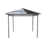 HOMEPRO SPRING TENT POLYCARBONATE W300XD300XH275 CM DARK GRAY