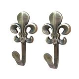 HOLDBACK FLOWER BRASS HOME LIVING STYLE