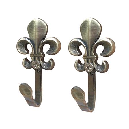HOLDBACK FLOWER BRASS HOME LIVING STYLE