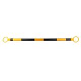 TRAFFIC BARRIER RIGHT 2M YELLOW/BLACK