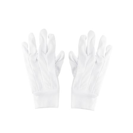 CLOTH GLOVES FITT WHITE