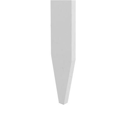 RUBBERWOOD FENCE WITH STAKE U-01 XL W110XH70CM  WHITE