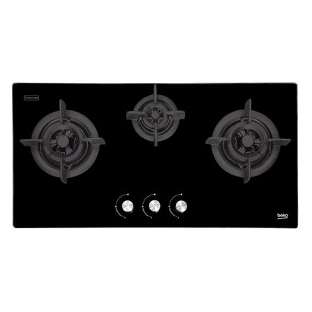 BEKO GAS HOB HISW73225SOB 3BURNER 4.5KW 75CM