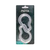 MOYA SHOWER CURTAIN HOOK HK-01 CLEAR