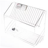 STAINLESS STEEL DISH DRAINER WALL UNIT EKONO 50CM