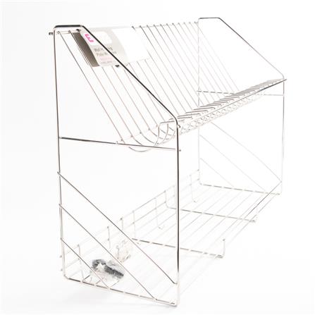 STAINLESS STEEL DISH DRAINER WALL UNIT EKONO 50CM