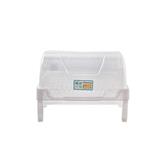 DISH RACK WITH LID SN 542 PLASTIC WHITE