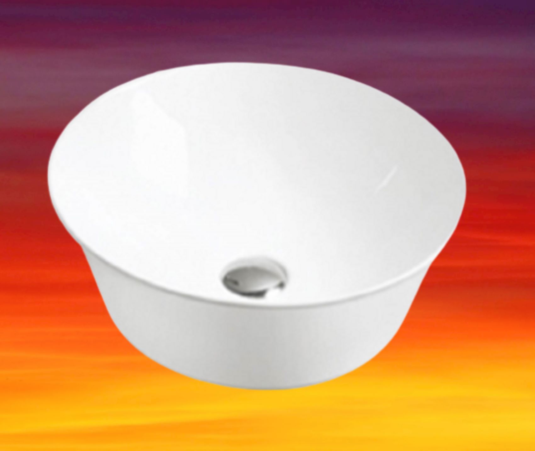 SORENTO WASHBASIN ABOVE COUNTER SRTWB1410 WHITE