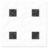 TARA FLOORTILE 40X40CM CASA BLACK AND WHITE 0.96M2