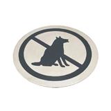 AVIO DESTINATION BOARD-NO PETS ALLOWED 6.7CM
