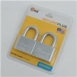 LITTLE FIZ CHROME PADLOCK KEYED ALIKE 50MM 2 EACH