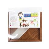 WOODEN BRACKET FASTTECH 24X25.5CM TEAK
