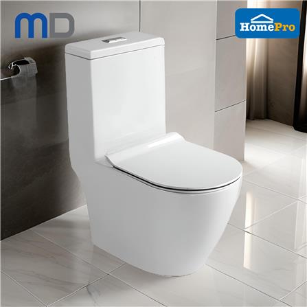 MD 1P TOILET AVON WASHDOWN DUAL FLUSH 3/6L WHITE
