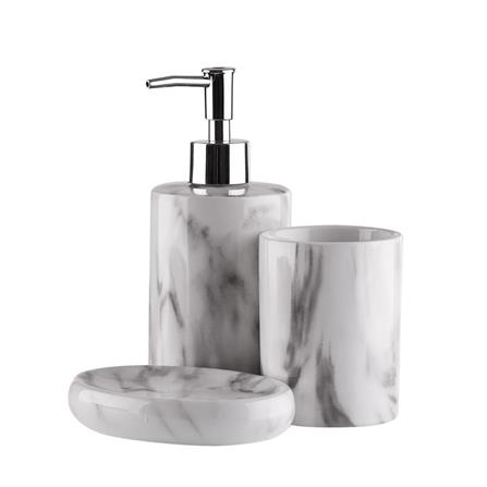 SOAP DISPENSER SET MOYA CE1251A-3 CERAMIC