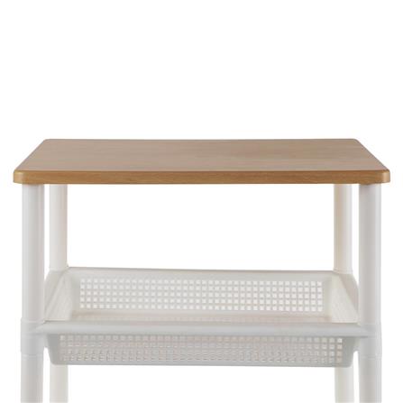 4 TIER SHELF IJ-ST01N 49X33.5X83CM WHITE