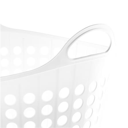 LAUNDRY BASKET PIONEER 086200047 WHITE