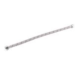 MOYA STAINLESS STEEL WATER INLET HOSE FOR HOT AND COLD WATER 18IN MY-SSB18