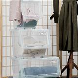 STORAGE BOX WITH WHEELS STACKO HP 70552 L CLEAR