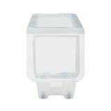 STORAGE BOX WITH WHEELS STACKO HP 70550 S CLEAR