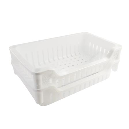 KITCHEN RACK PLASTIC 2 TIERS AE272