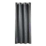 HLS CURTAIN EYELET SILKY UV 140X220CM GRAY