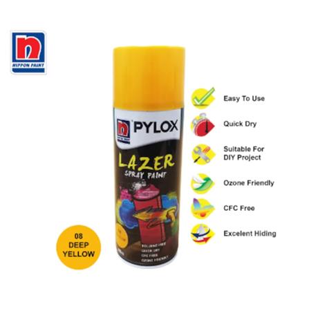 NIPPON PYLOX LAZER DEEP YELLOW NO.08 SPRAY