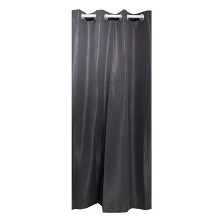 HLS CURTAIN EYELET SILKY UV 140X180CM GRAY
