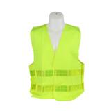 REFLECTIVE 2 STRIP TRAFFIC VEST RIGHT 5107 GREEN