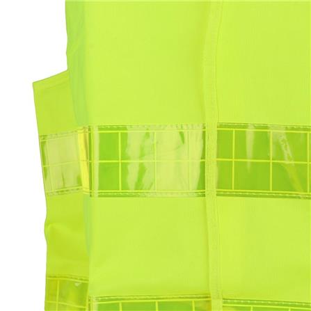 REFLECTIVE 2 STRIP TRAFFIC VEST RIGHT 5107 GREEN