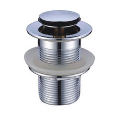 FILTON BASIN PLUG POP UP WASTE W/O OVERFLOW  APUW-01 STAINLESS STEEL CHROME