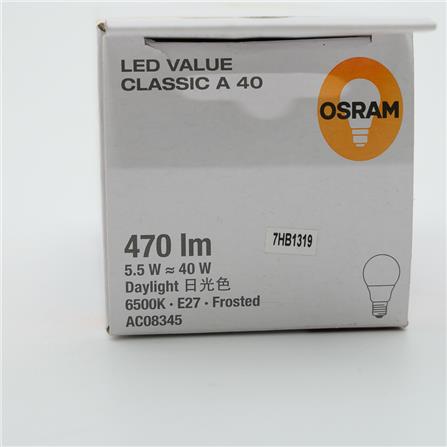 LED BULB CLA40 5.5W/865 DL E27 OSRAM