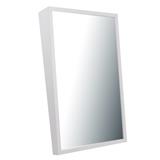 BATHROOM MIRROR WITH WOODEN FRAME MOYA HP06 55X85CM