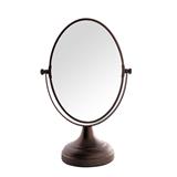 MAGNIFYING FACIAL MIRROR MOYA M7312 ANTIQUE BRASS
