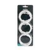 ZIMMPLE SHOWER CURTAIN HOOK HK-02 WHITE