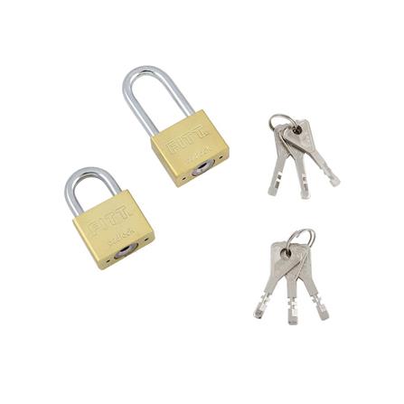 PADLOCK FITT MK 40MM 3EA/SET GOLD